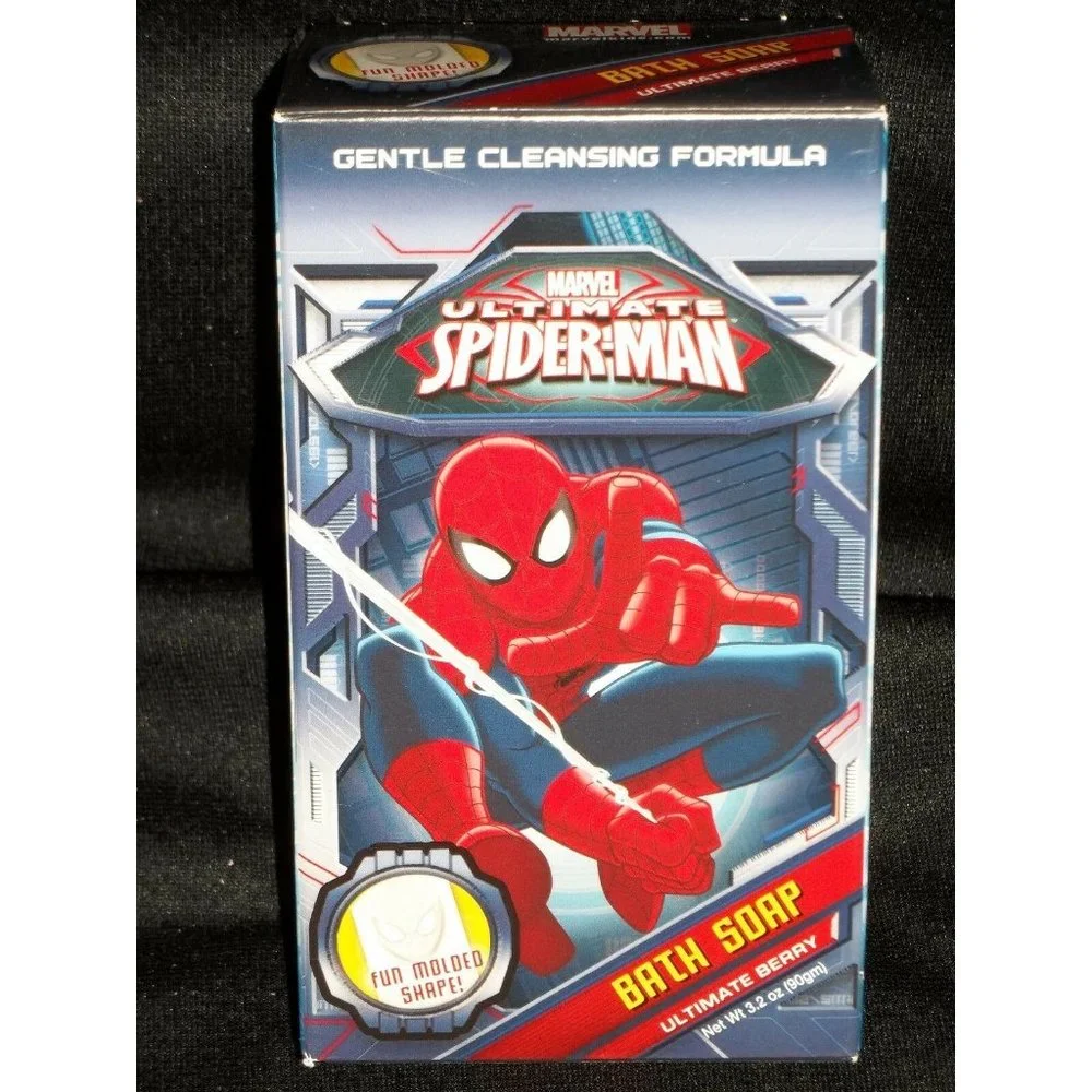 Marvel Ultimate Berry Spiderman Molded Bath Soap